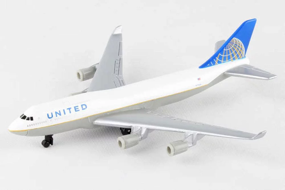 United, Jetblue, Delta Airlines Diecast Airplane Package - Three 5.5