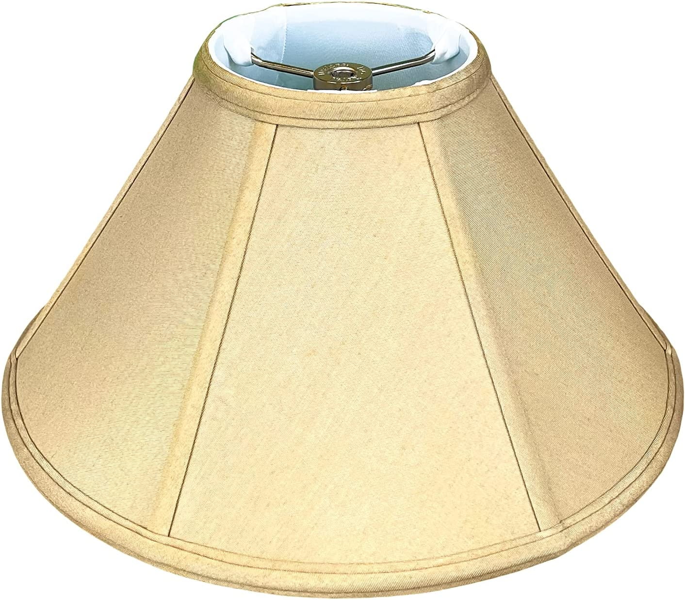 AUCHI Empire Lamp Shade, Antique Gold, 6 x 18 x 11.5