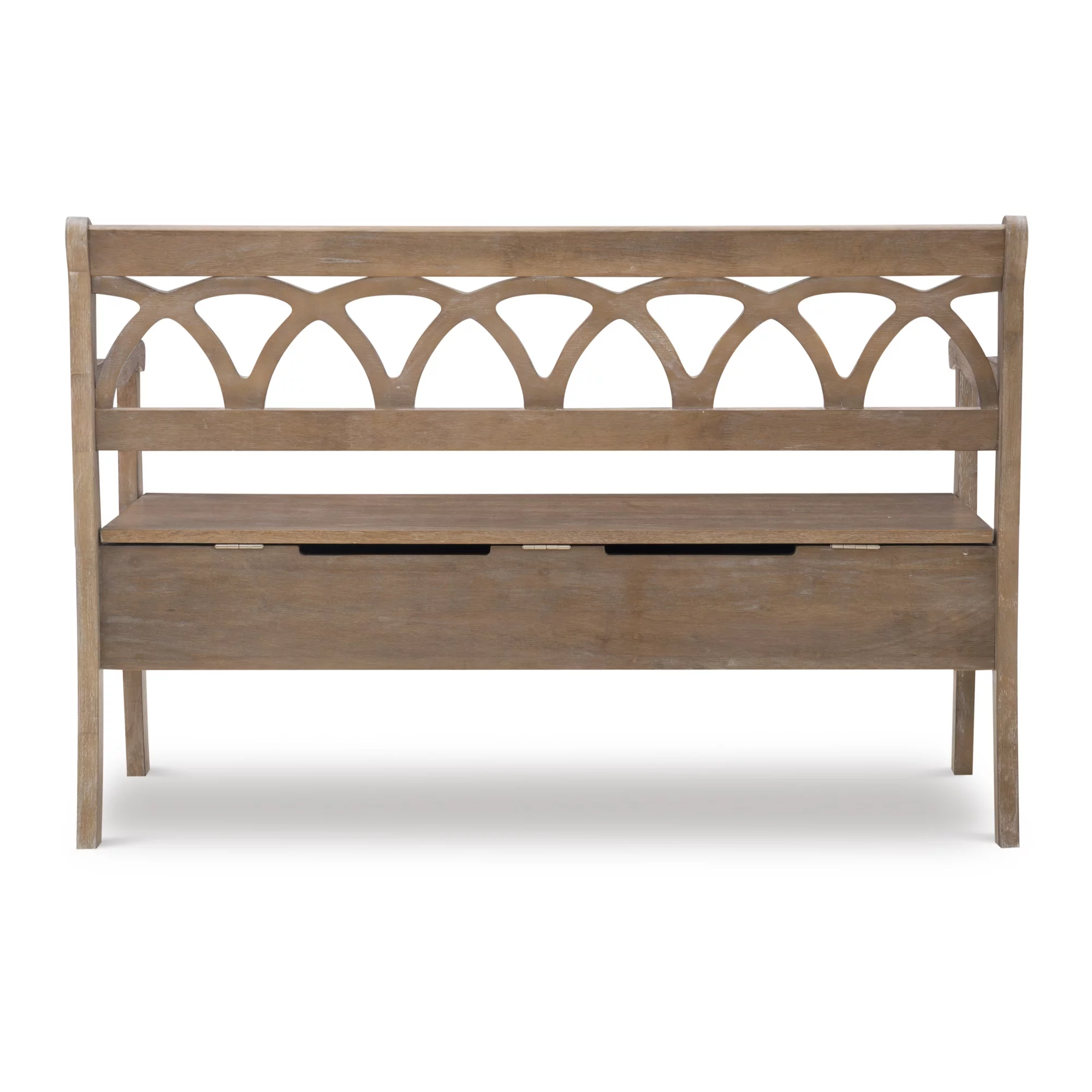 Elliana Storage Bench, Natural Driftwood