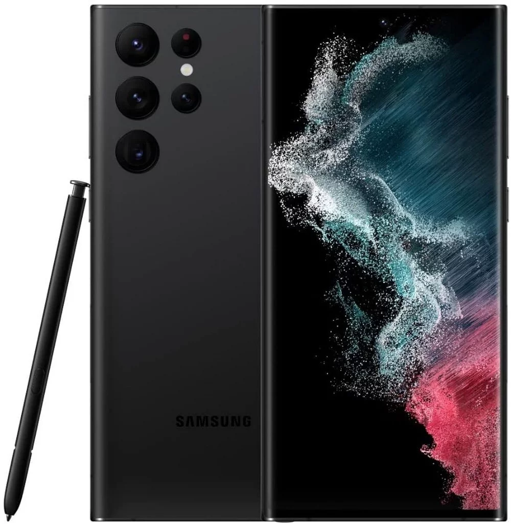 Restored Samsung Galaxy S22 Ultra 5G Smartphone, Claro Only,256 GB Storage + 8 GB RAM, Phantom Black