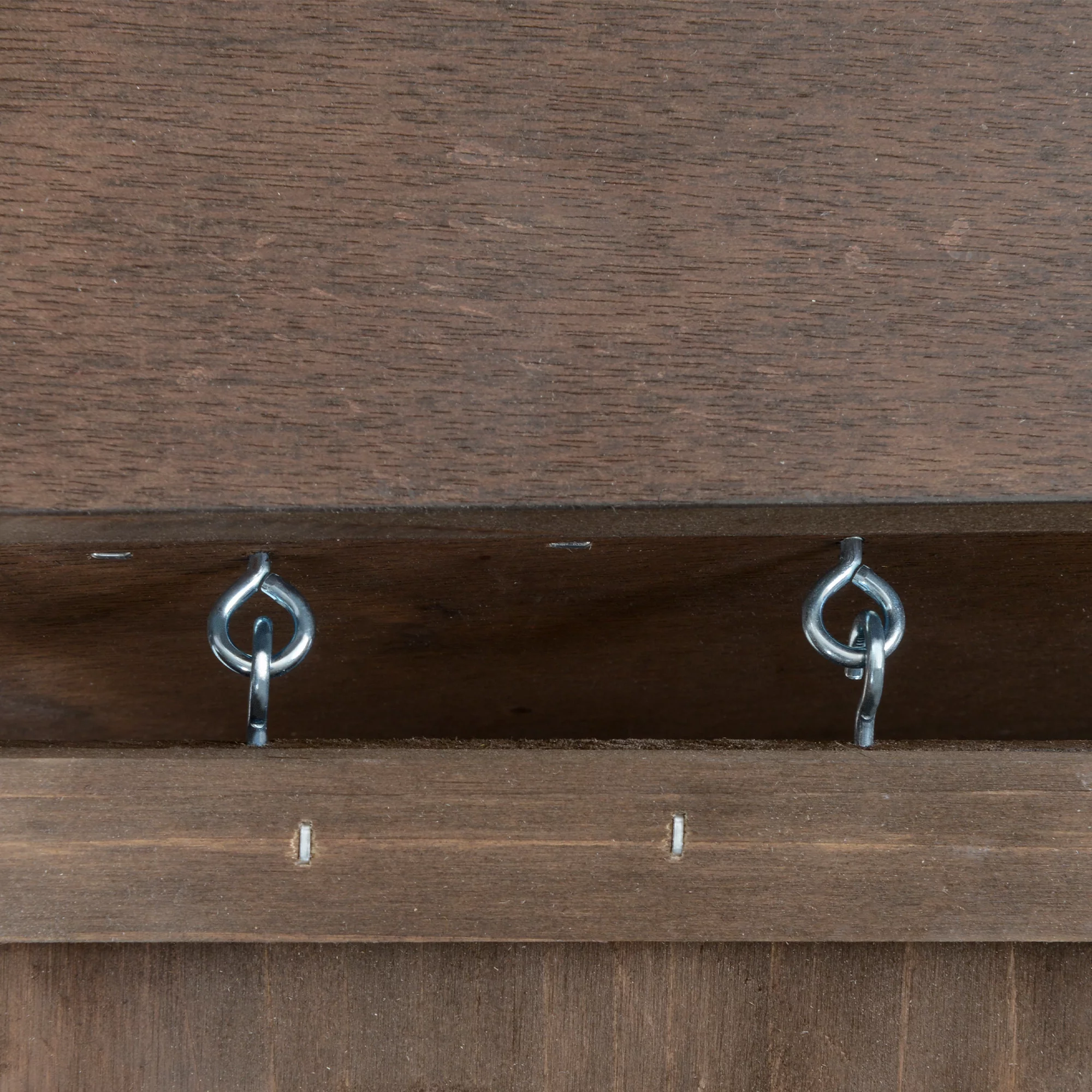 PawHut Wooden Rabbit Hutch Indoor Elevated Cage Habitat with No Leak Tray Enclosed Run with Wheels, Ideal for Rabbits and Guinea Pigs, Brown