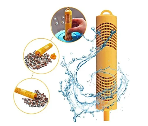 Nature2 Mineral Filters Sticks for Hot Tub Swimming Pool (Yellow,2-Pack)