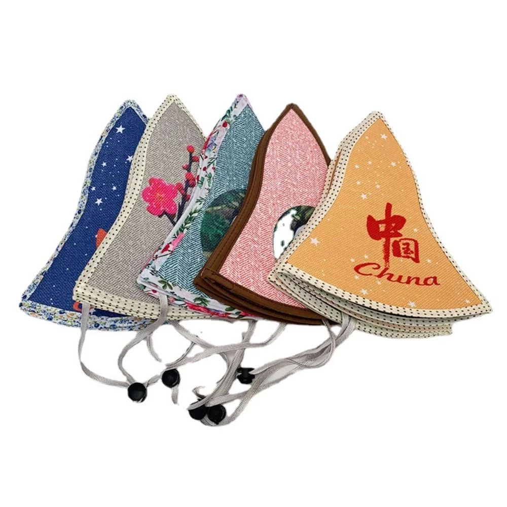 Women Foldable Sunshade Hats Big Visors Anti-UV Straw Hat Beach Cap Fisherman Cap Sun Hat BLUE