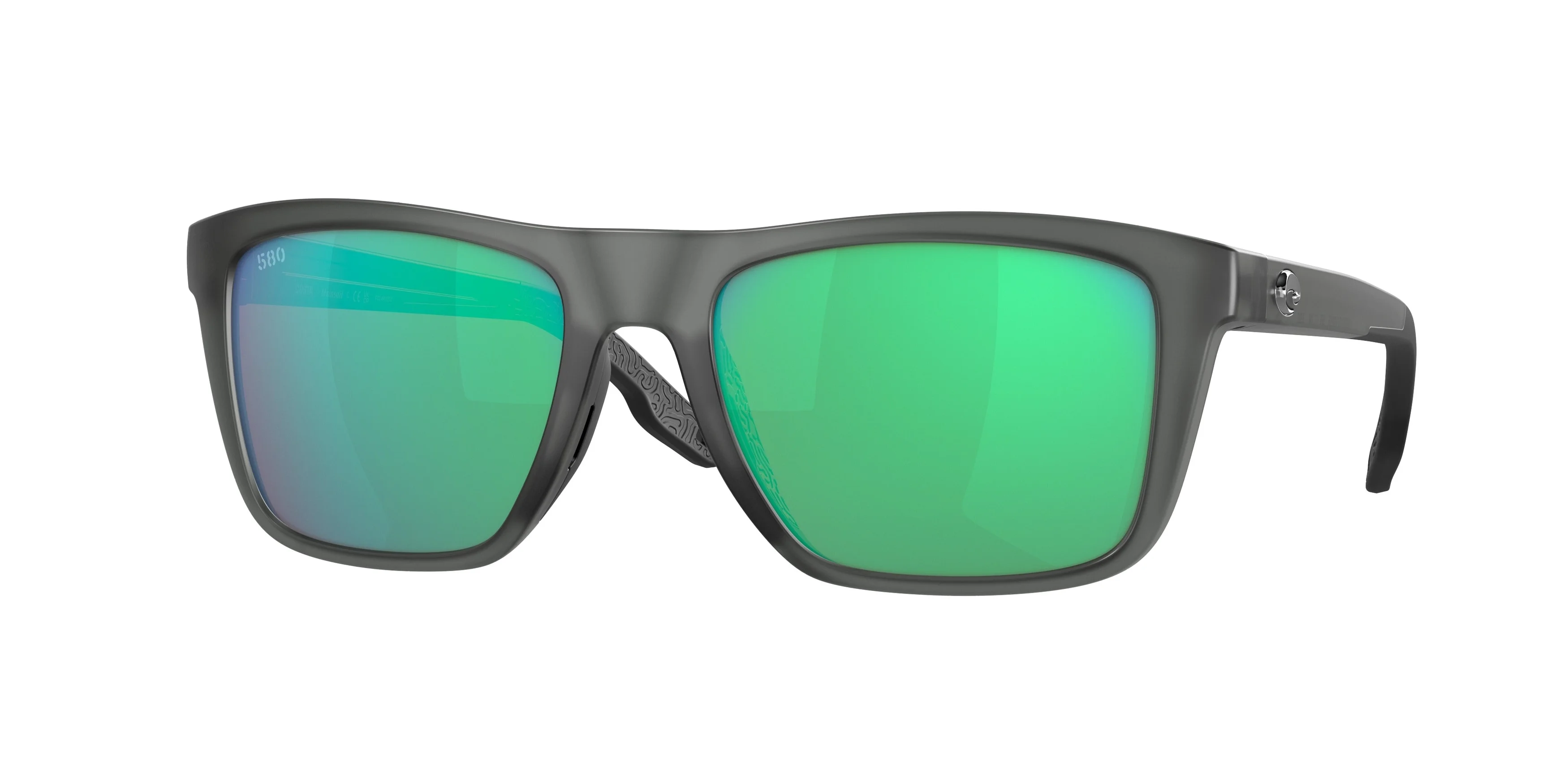 Sunglasses Costa Del Mar 06 S 9107 910704 Mainsail Gray Crystal Green Mi
