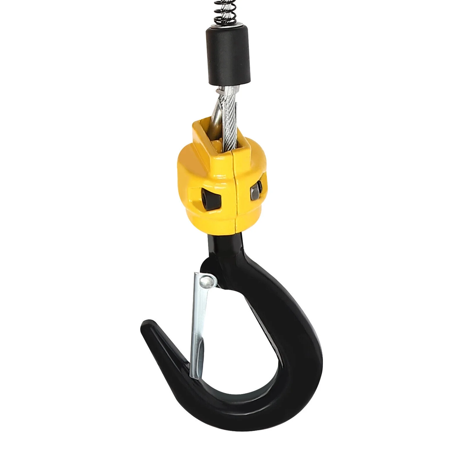 Portable Electric Hoist Winch 110V 1500W 1100 lbs Wire & Wireless Remote Control Blue