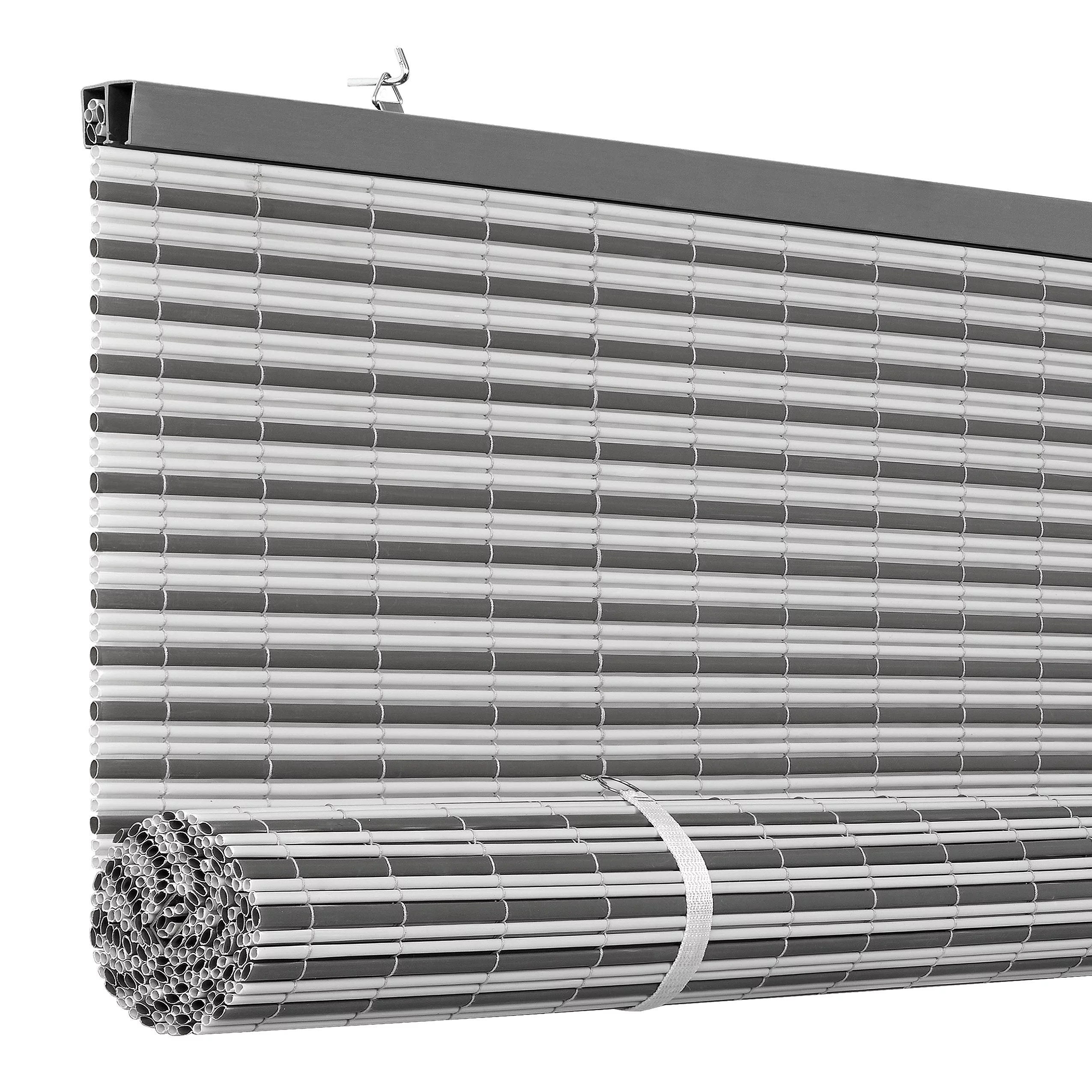 PowerSellerUSA Oval Cordless Rollup Light Filtering Window Blinds Roller Shades: 72