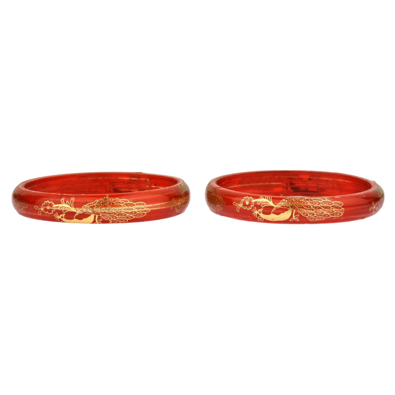Efulgenz Fashion Indian Bollywood Peacock Acrylic Resin Bracelet Bangle Set Jewelry