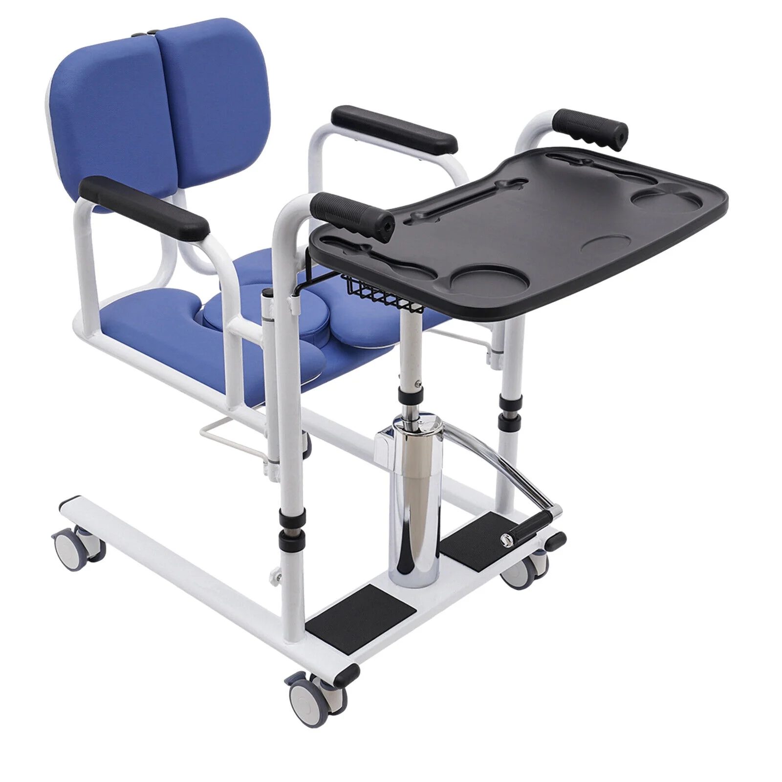 Patient Lift Wheelchair Shower Chair Hydraulic Lift Aid Transfer For Elderly