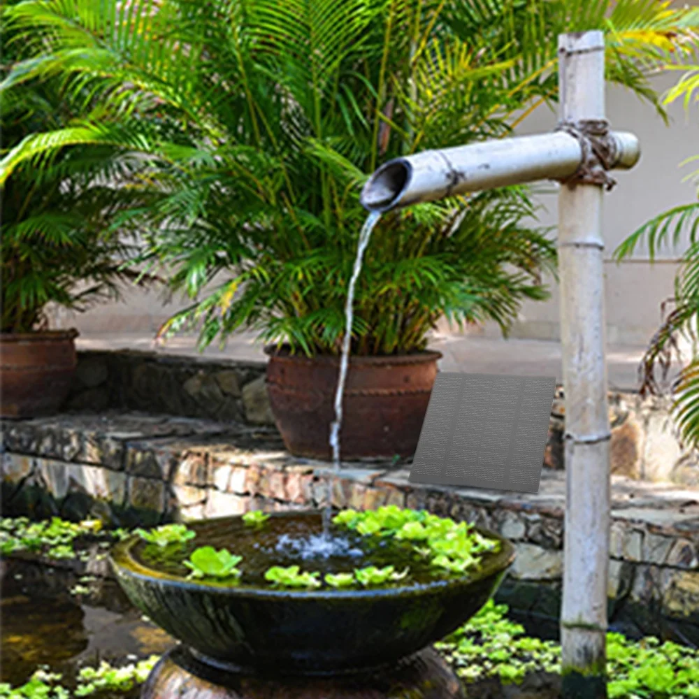 EROCK Solar Power Fountain Submersible Floating Water Pump Bird Bath Pond Garden Pool