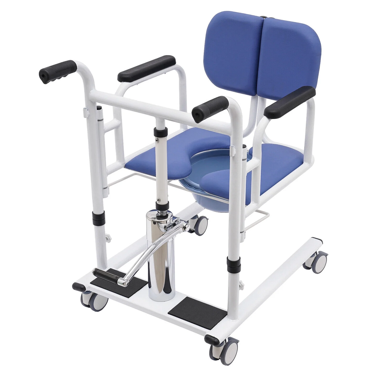 Patient Lift Wheelchair Shower Chair Hydraulic Lift Aid Transfer For Elderly