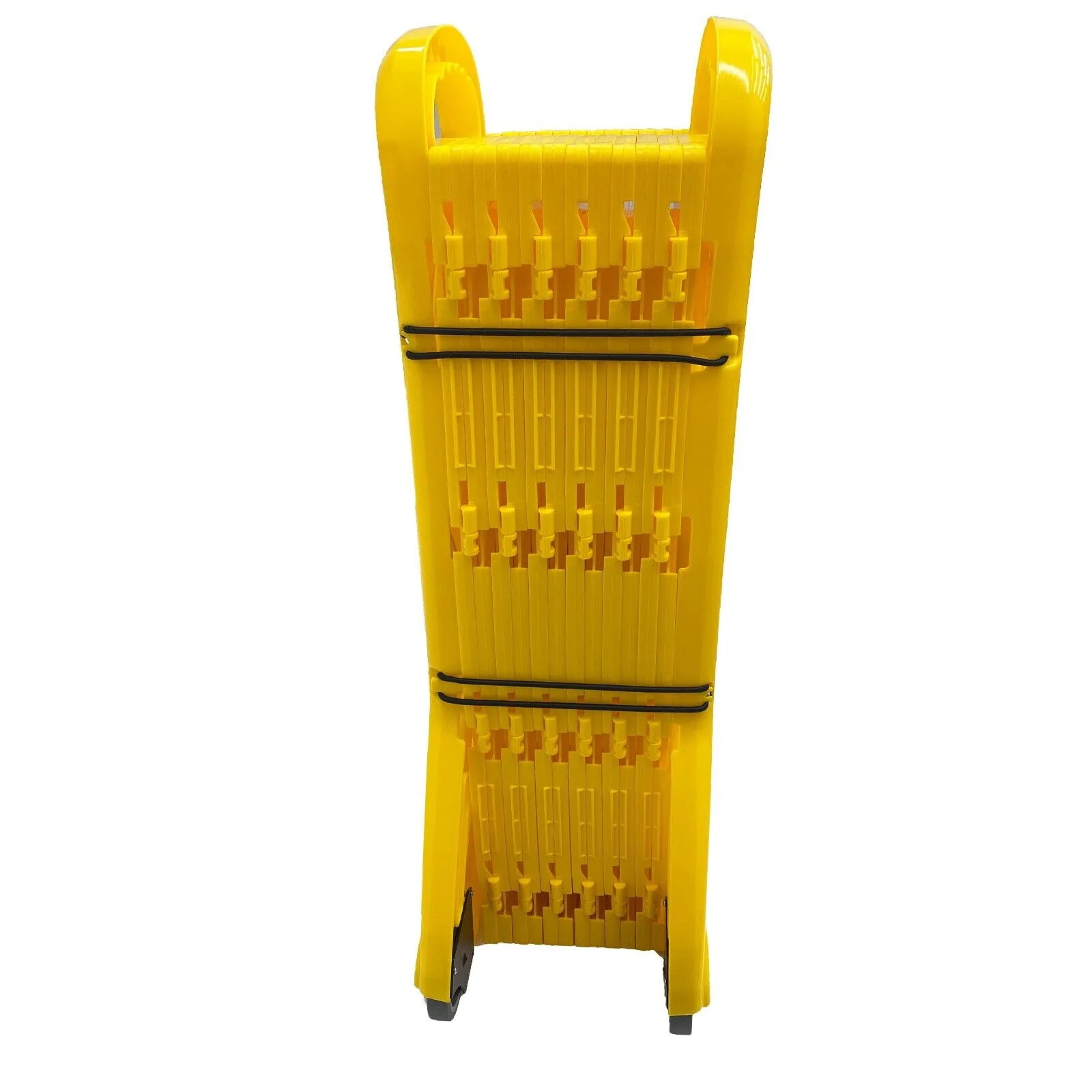 PreAsion Mobile Folding Fence Retractable Folding Fence Mobile Portable Safety Warning Guardrail