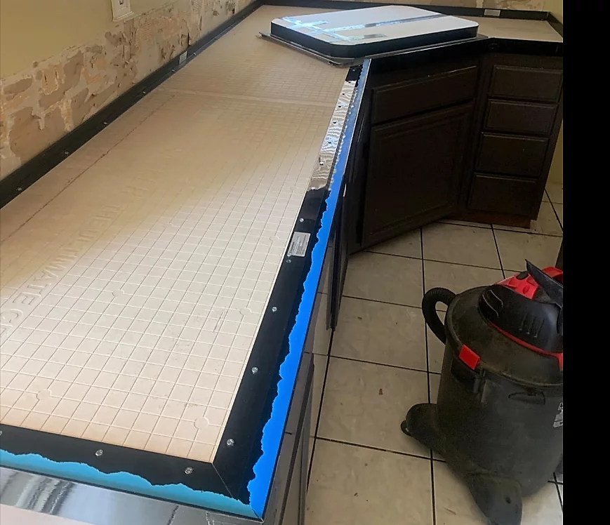 Concrete Countertop Edge Form Liners - Chiseled Edge Deluxe, 2