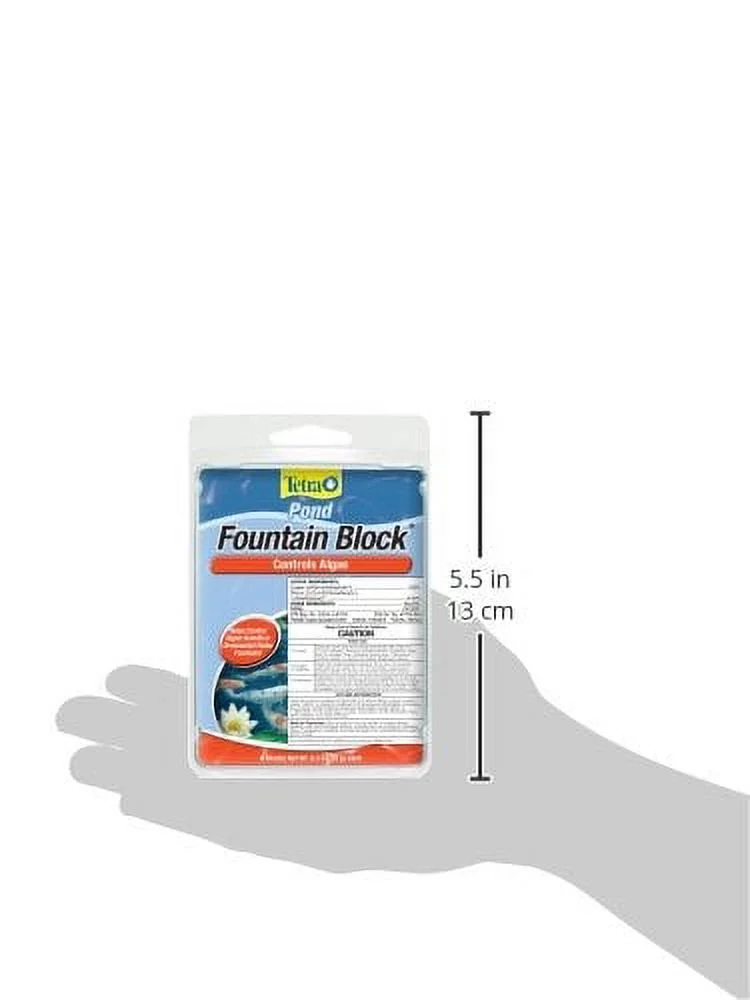 TetraPond Anti-Algae Blocks for Fountains, 6-Count