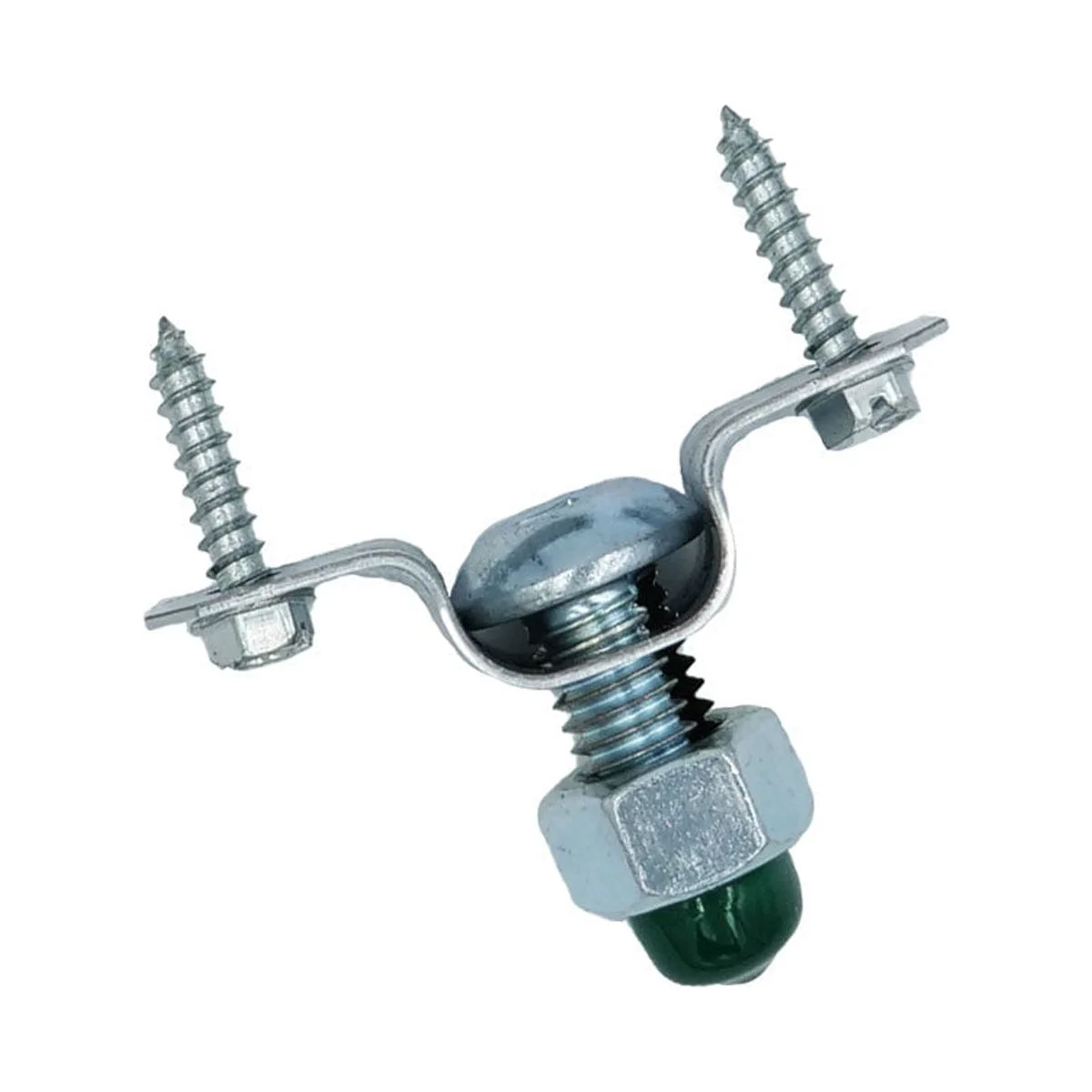 One Man Fencing Livestock Panel Connector for Wood Post 50 Pack