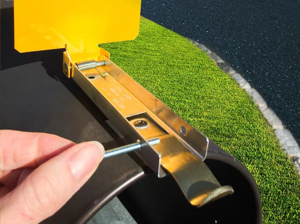 Mail Time Yellow Mailbox Alert Signal Flag for Long Driveways, Country / Rural Roads - All Weather