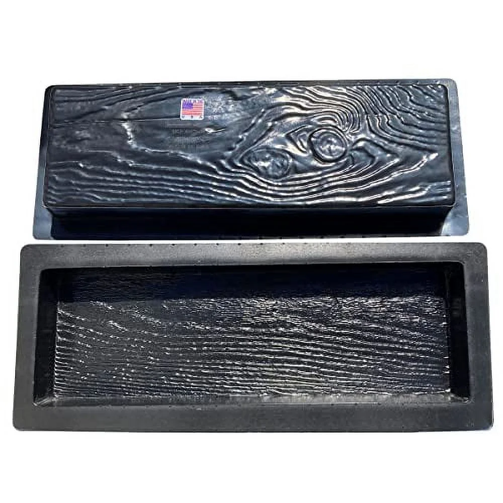 Wooden Board Molds for Concrete, DIY Stepping Stone Pavers, Concrete Mold, Cement Mold, Paver Mold, Garden Decor Mold, Pavers for Garden Walkway, Concrete Walkway Molds, Set of 2