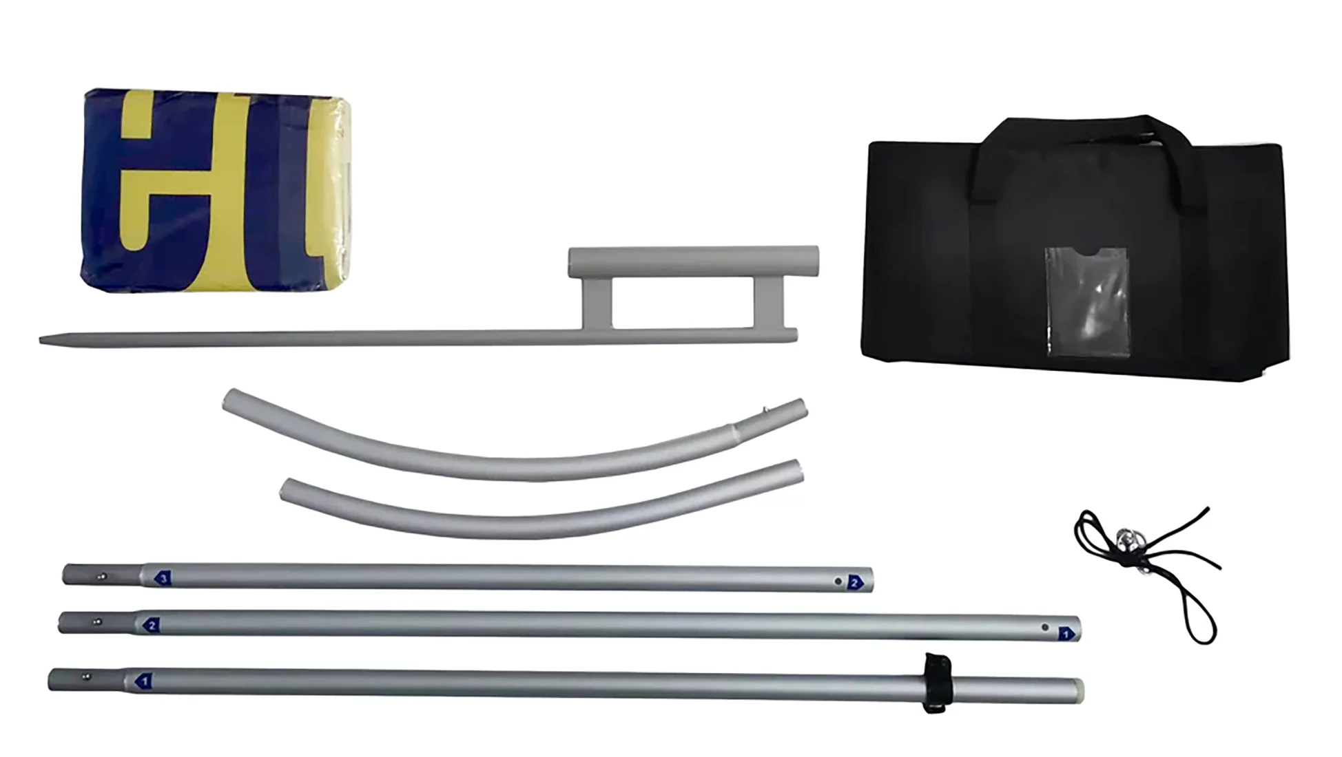 11.5ft / 3.5m Custom Feather Flag Kit with Poles Stake for Advertising