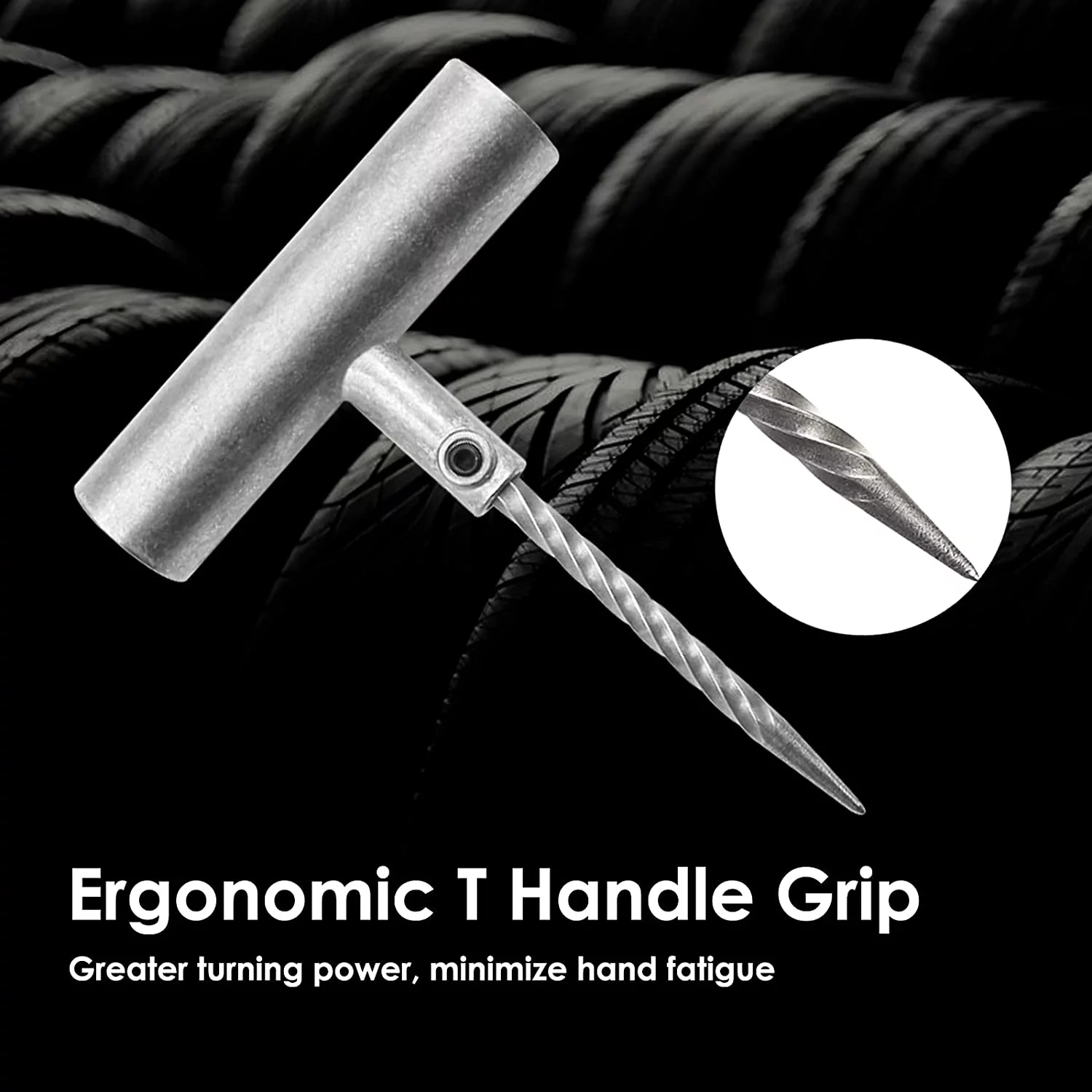 Handfly Tire Repair Kit with Plug for Car, Motorcycle, Truck (39pcs)