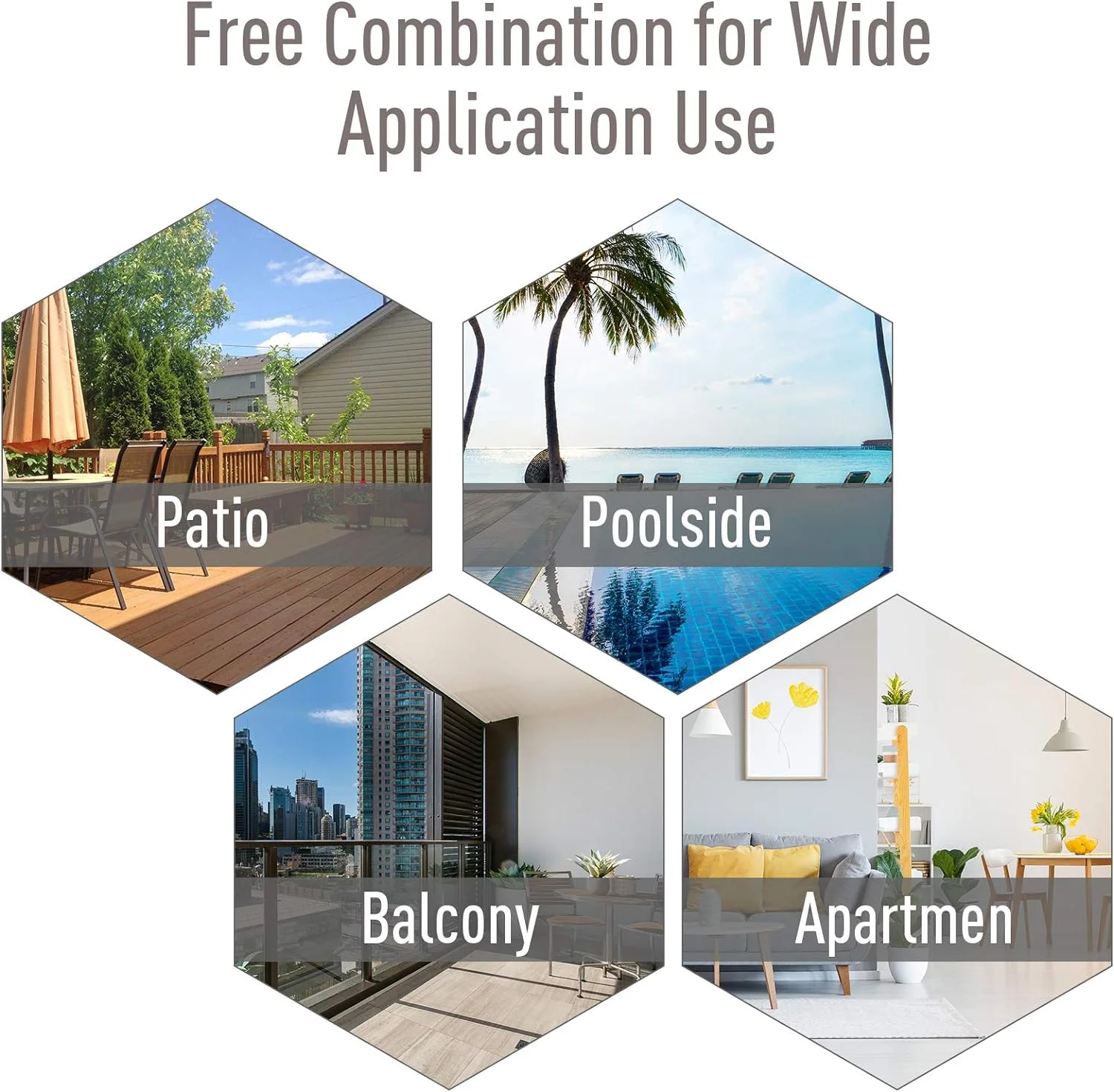 Folding Outdoor Patio Chairs Set of 2 Stackable Portable for Deck, Garden, Camping and Travel