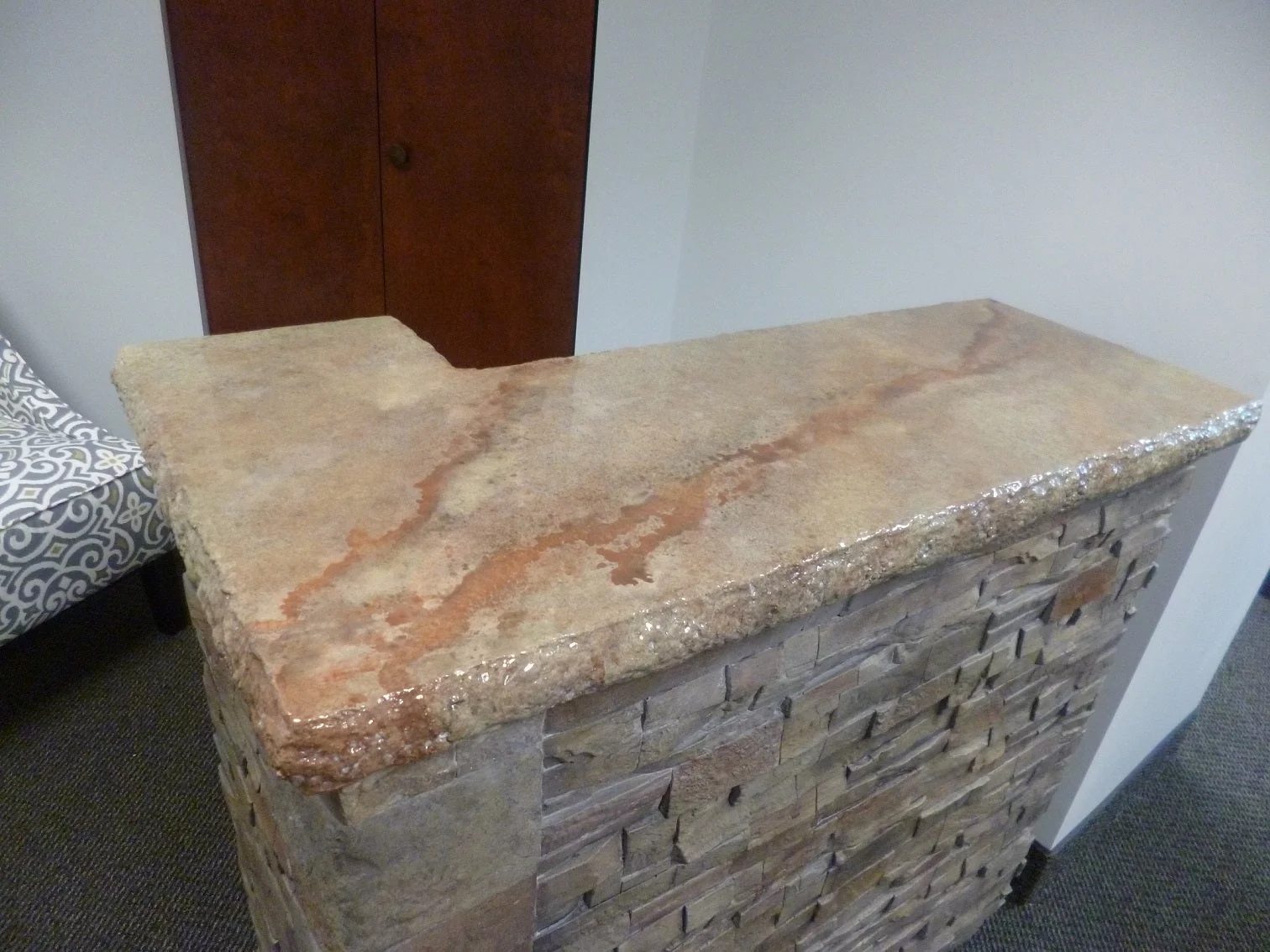 Concrete Countertop Edge Form Liners - Chiseled Edge Deluxe, 2