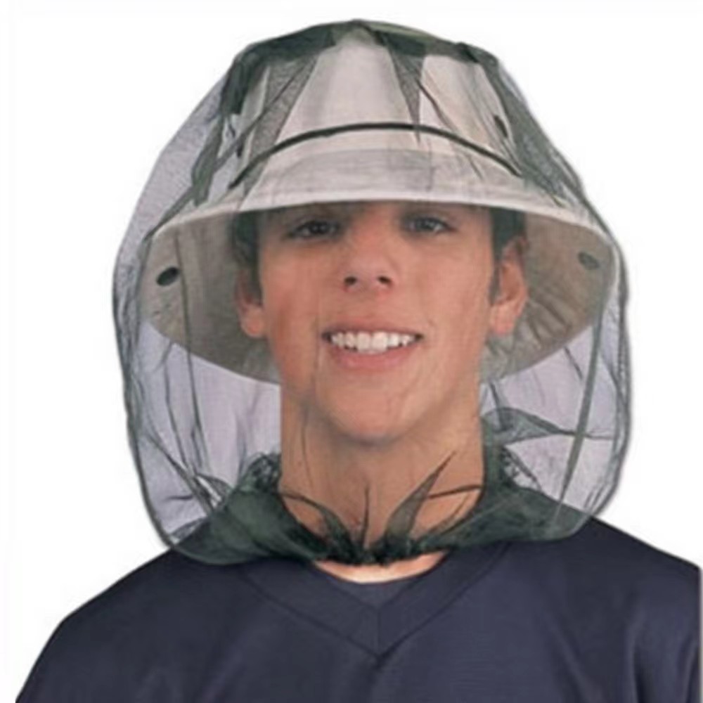 Mosquitoes Hat Net Outdoor Face Neck Fly Netting Hoods from Bugs Fishing Mosquitoes Bees Hat Mesh Garden Supplies
