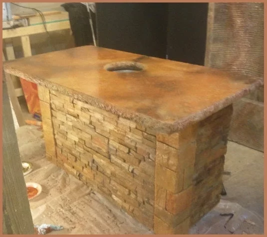 Concrete Countertop Edge Form Liners - Chiseled Edge Deluxe, 2