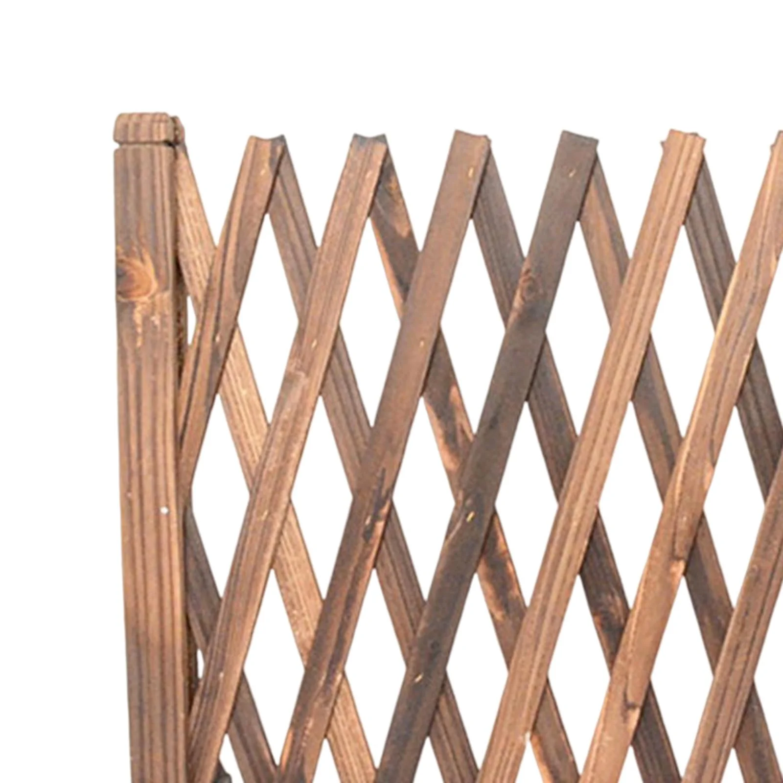 Expandable Wood Fence Photo Background Wedding Photo Props Foldable Garden Screen Panel for Outdoor Balcony Garden Courtyard Entrance