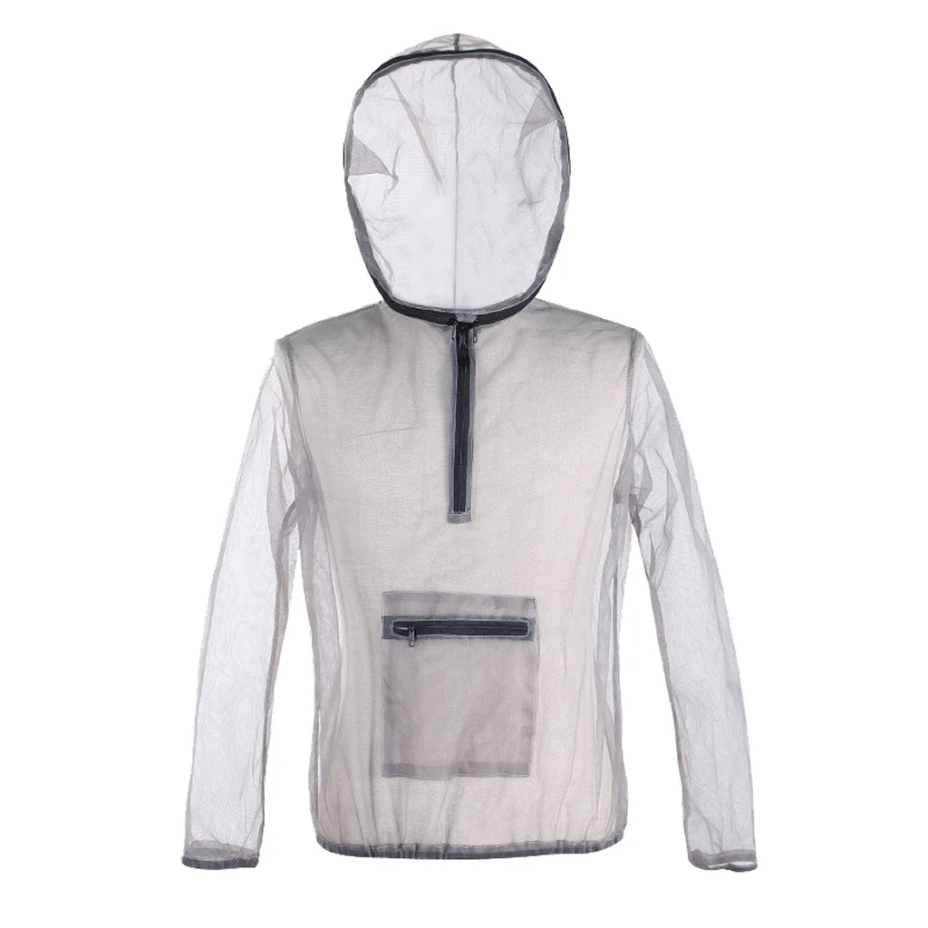 YOHOME Bug Jacket Hood Mosquito Repellent Net Clothing Insect-Proof Netting