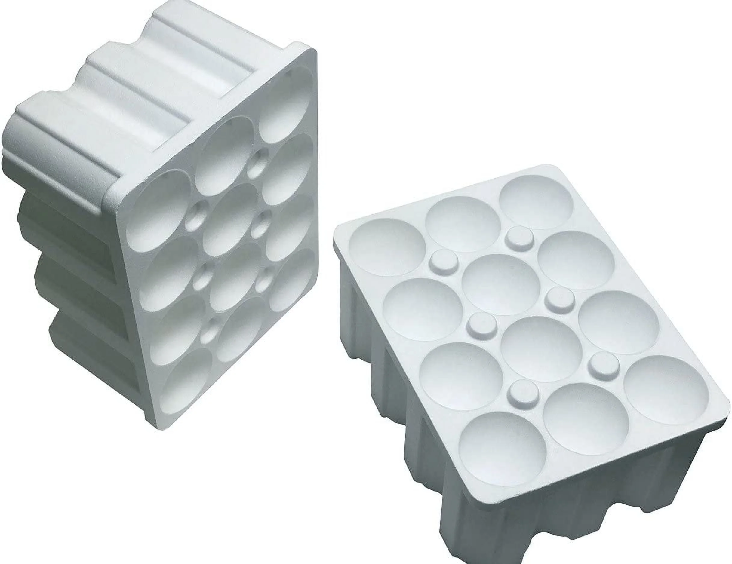 12 Bottle Styrofoam Wine Shipper with cardboard shipping box