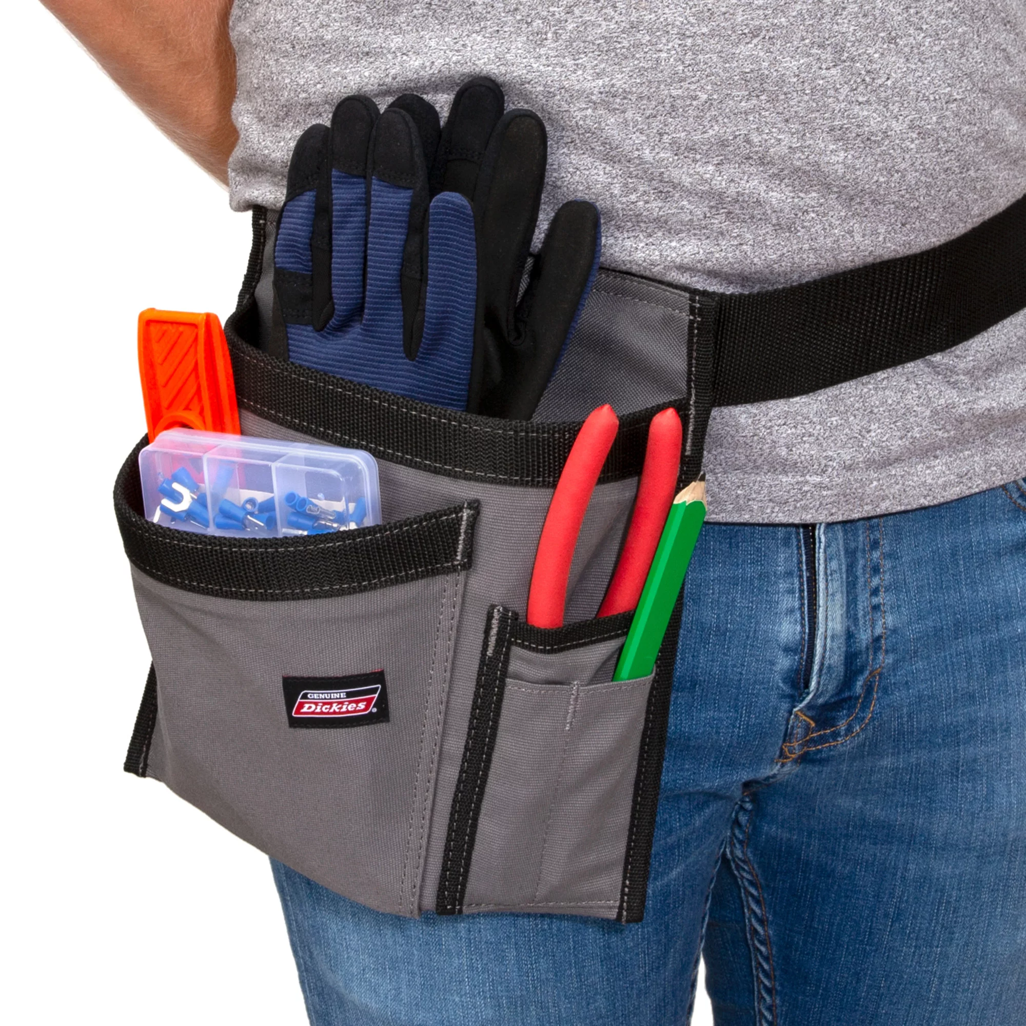 Genuine Dickies 5-Pocket Single Side Tool Pouch / Work Apron 57142