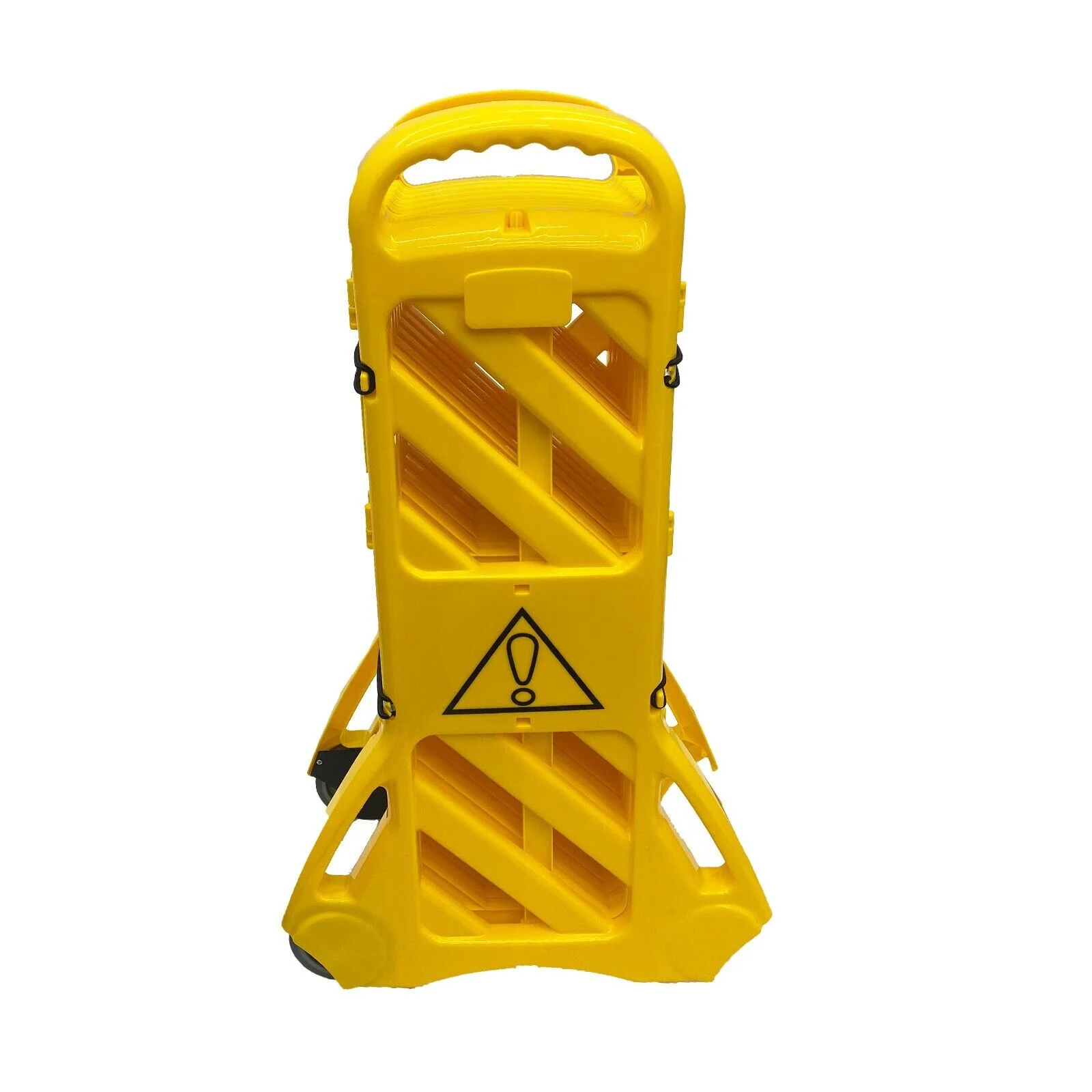 PreAsion Mobile Folding Fence Retractable Folding Fence Mobile Portable Safety Warning Guardrail