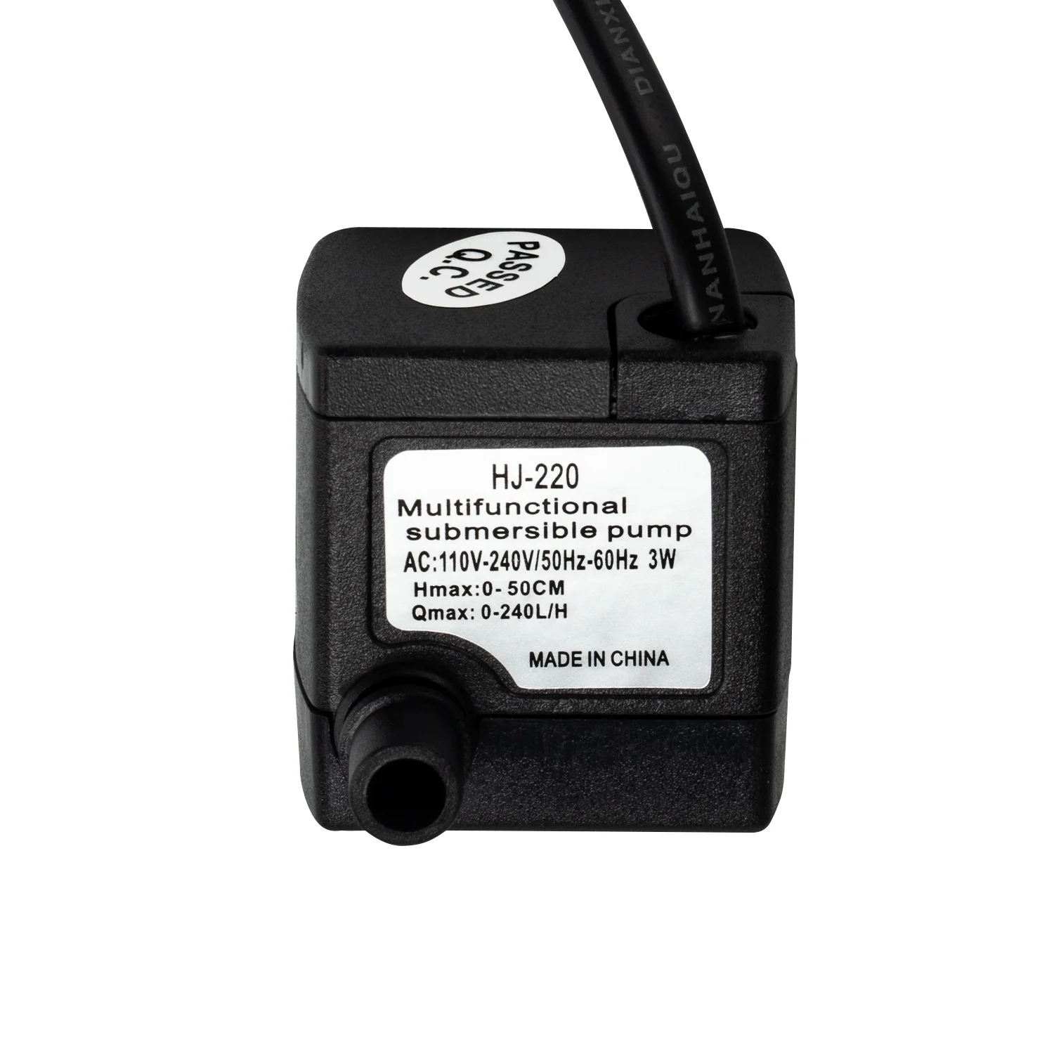 DOTSOG Submersible Water Pump For Pond, Aquarium, Fish Tank Fountain Water Pump 110V,3W