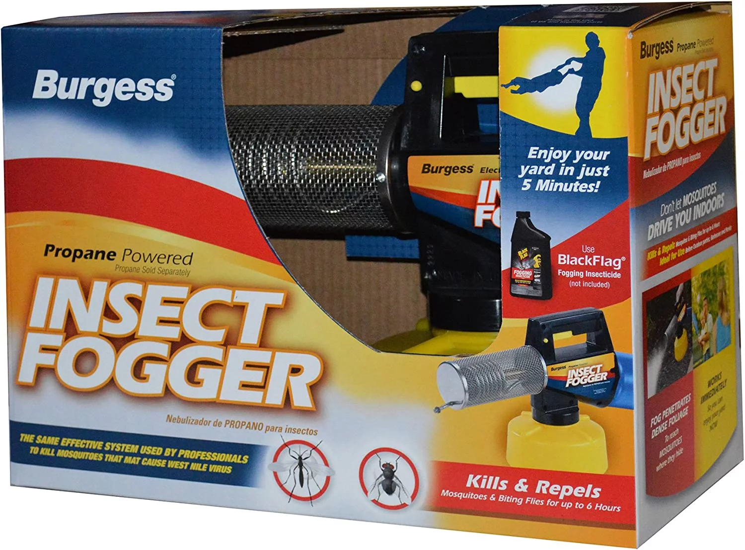 Burgess 1443 Propane Insect Fogger for Fast and Effective Mosquito Control in Your Yard