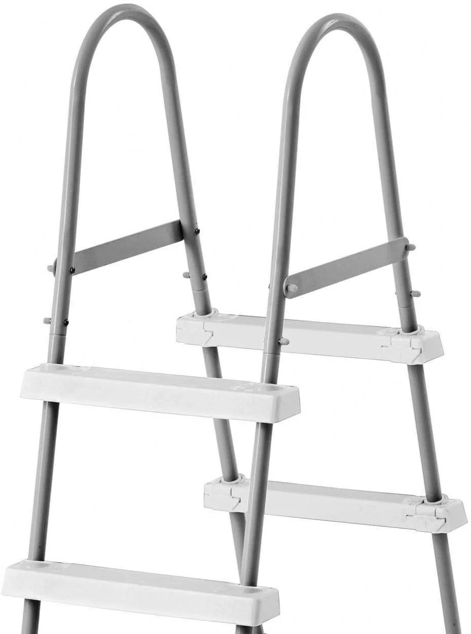 Intex Steel Frame Above Ground Swimming Pool Ladder for 42