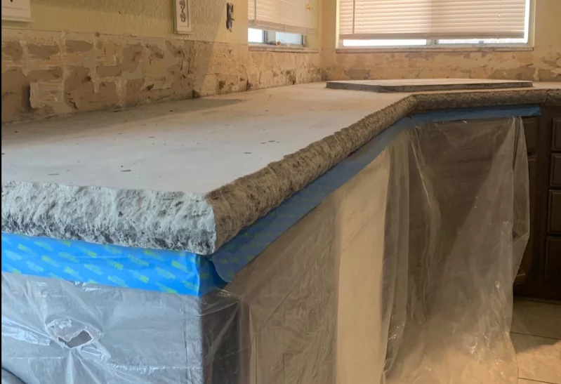 Concrete Countertop Edge Form Liners - Chiseled Edge Deluxe, 2