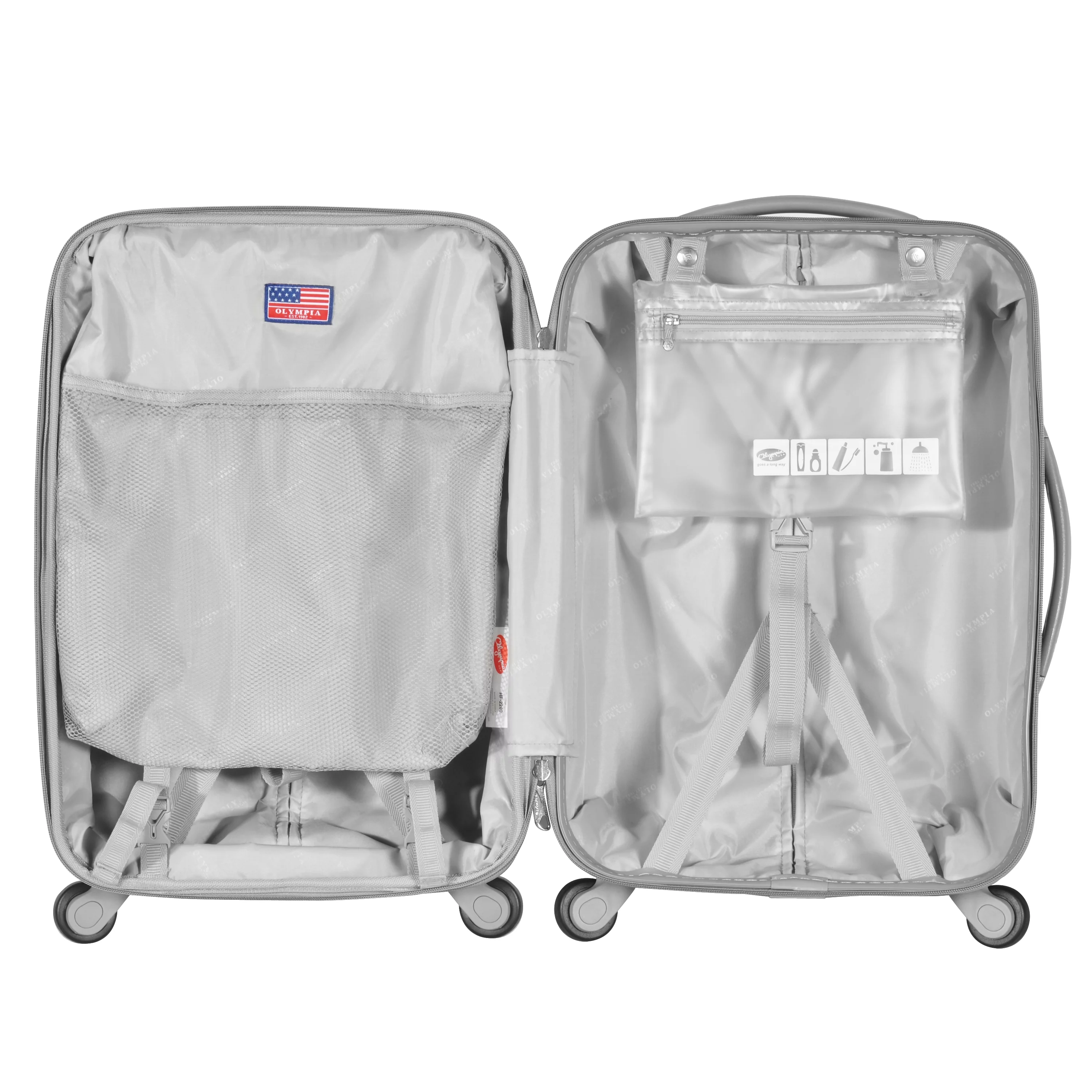 Denmark 21 Carry-On W/Hidden Compartment