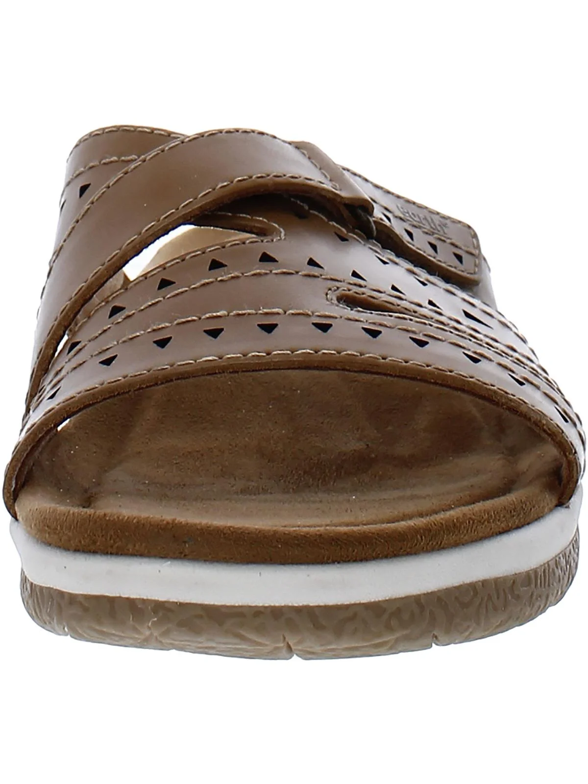 Earth Origins Womens Suella Slip On Padded Insole Slide Sandals