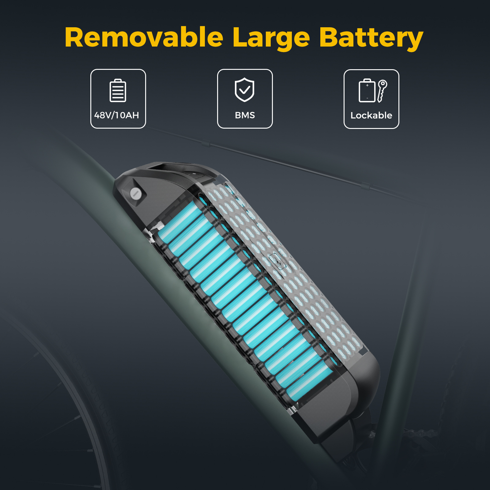 Yoloway EB5 PLUS Electric Bike 27.5