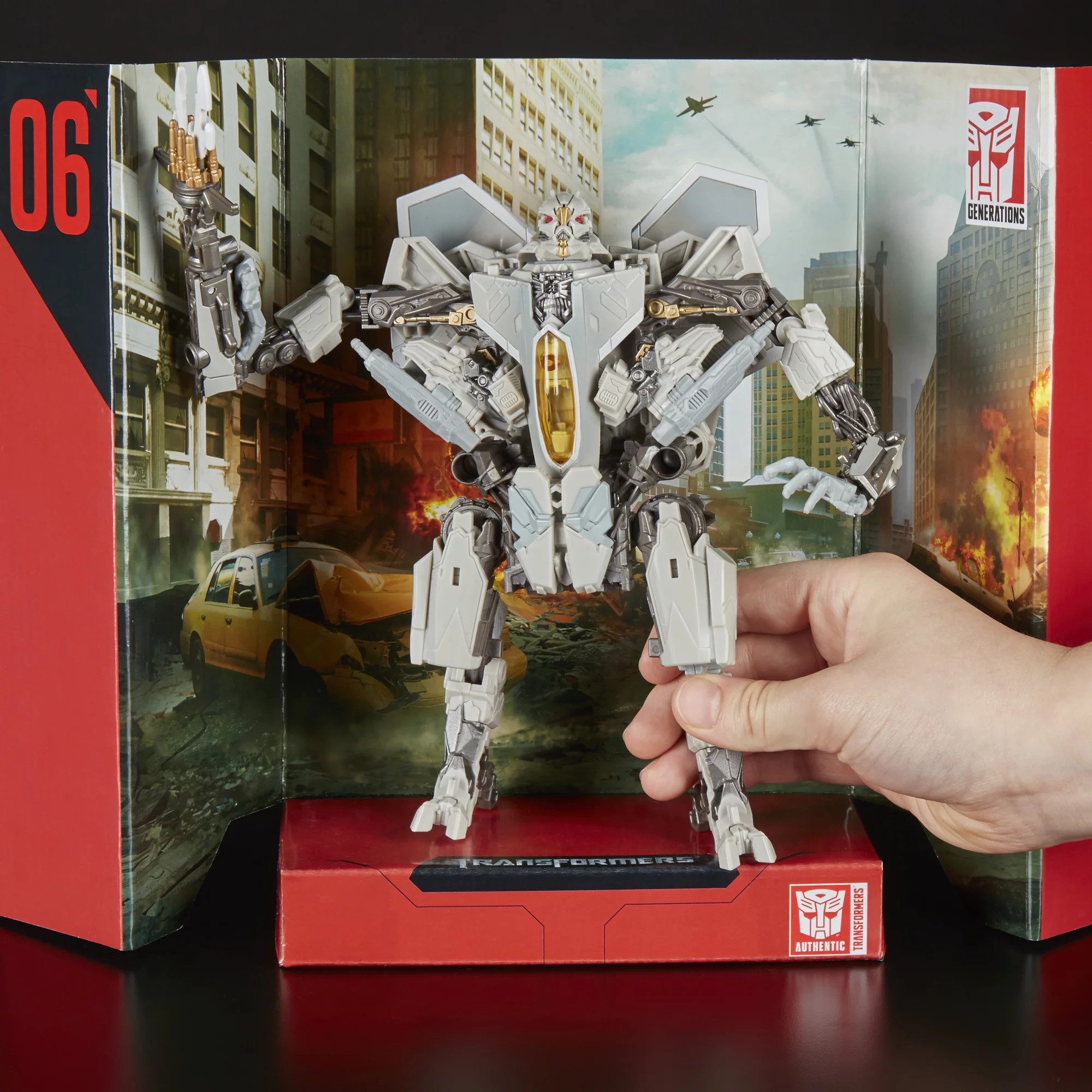 Transformers Studio Series 06 Voyager Class Movie 1 Starscream Action Figure