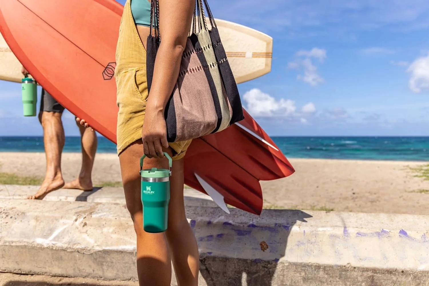 Stanley IceFlow Stainless Steel Tumbler with Straw, Vacuum Insulated Water Bottle for Home, Office or Car, Reusable Cup with Straw Leak Resistant Flip