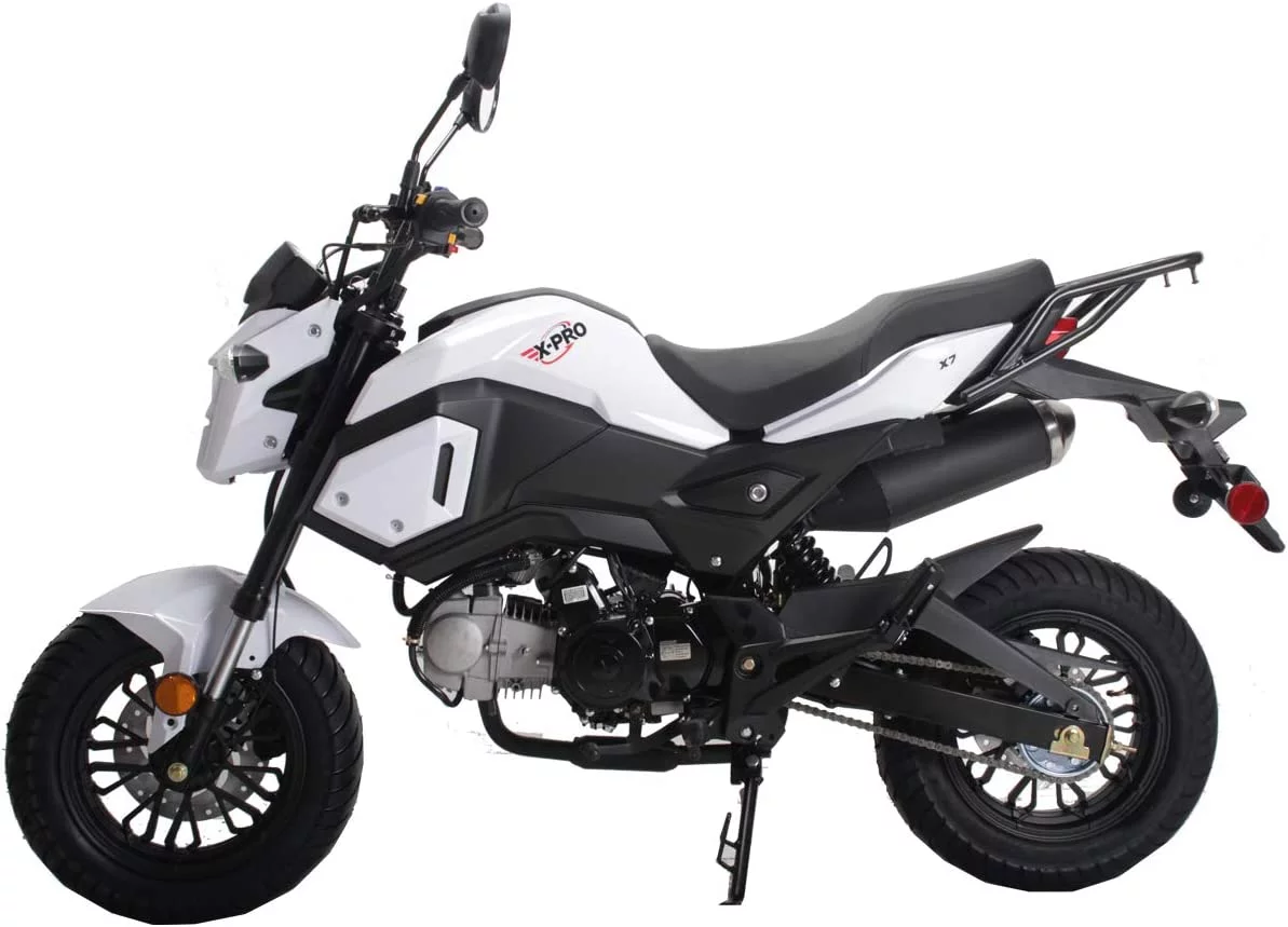 X-Pro Brand New Vader 125cc motorcycle, Manual Transmission Electric Start, Headlights, 12