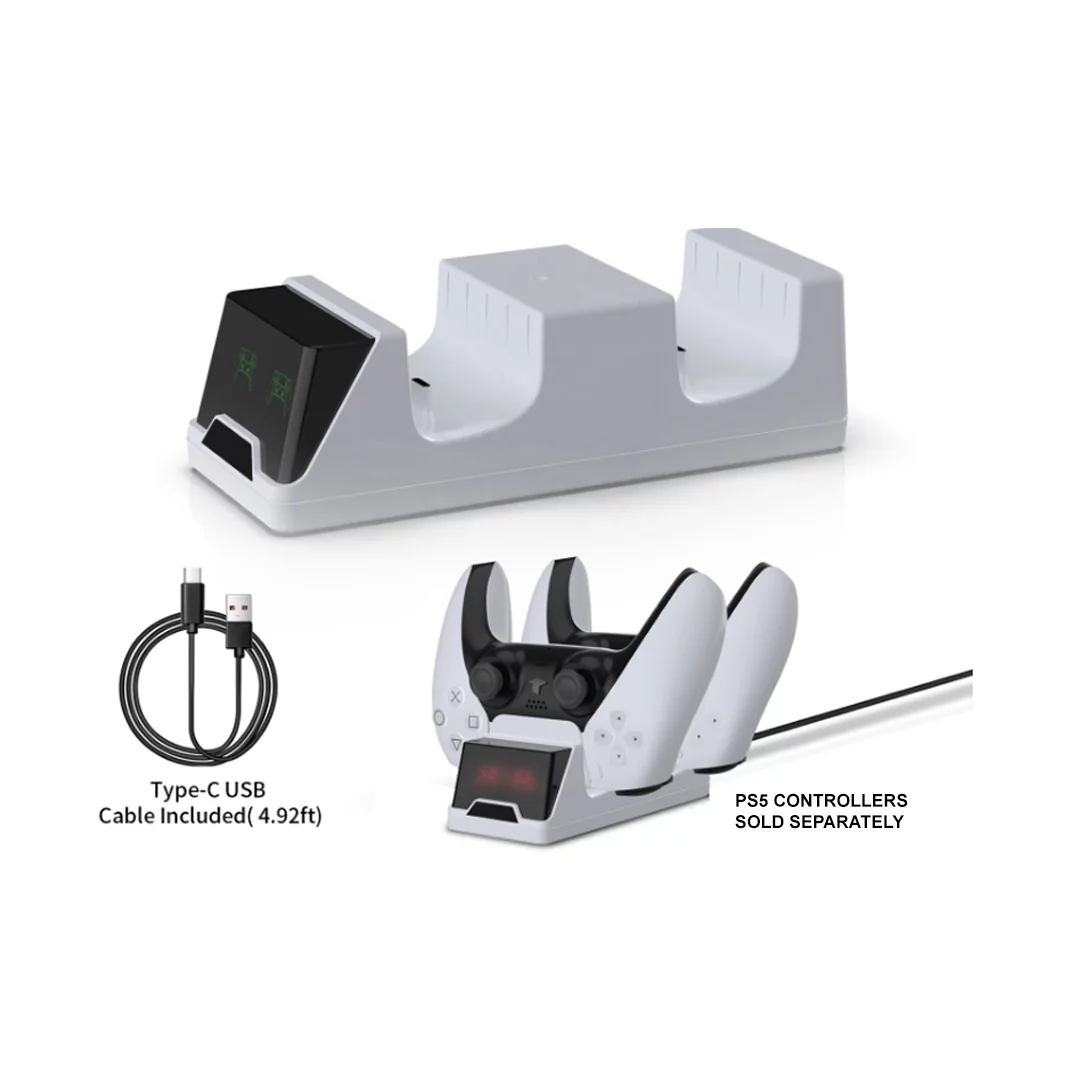 PlayStation 5 Slim Disc 2TB SSD Edition Marvel's Spider-Man 2 Bundle with Two DualSense Controllers and Mytrix Dual Controller Charger - PS5 Gaming Console