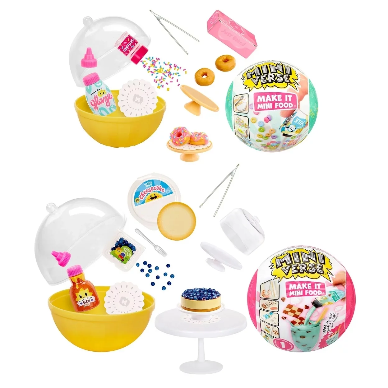 MGA's Miniverse Café & Diner Food, 6 Pack