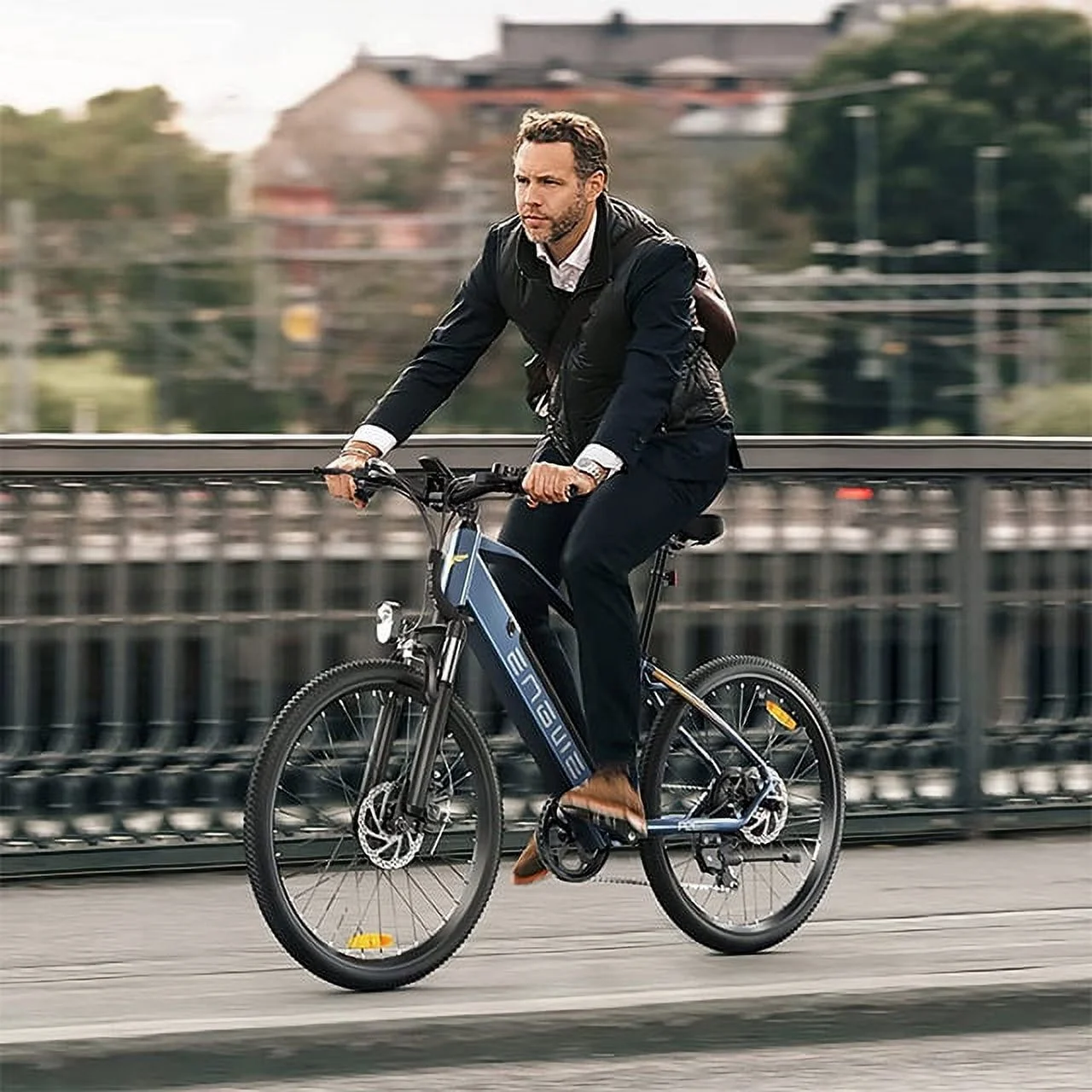 ENGWE P26 Electric Bike for Adults,500W 19.9MPH Electric Mountain Bicycle,26