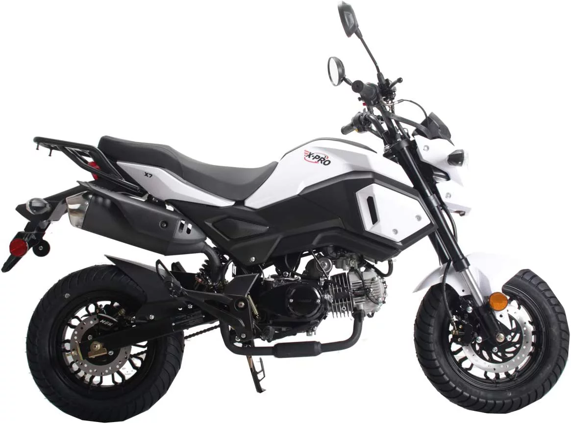 X-Pro Brand New Vader 125cc motorcycle, Manual Transmission Electric Start, Headlights, 12