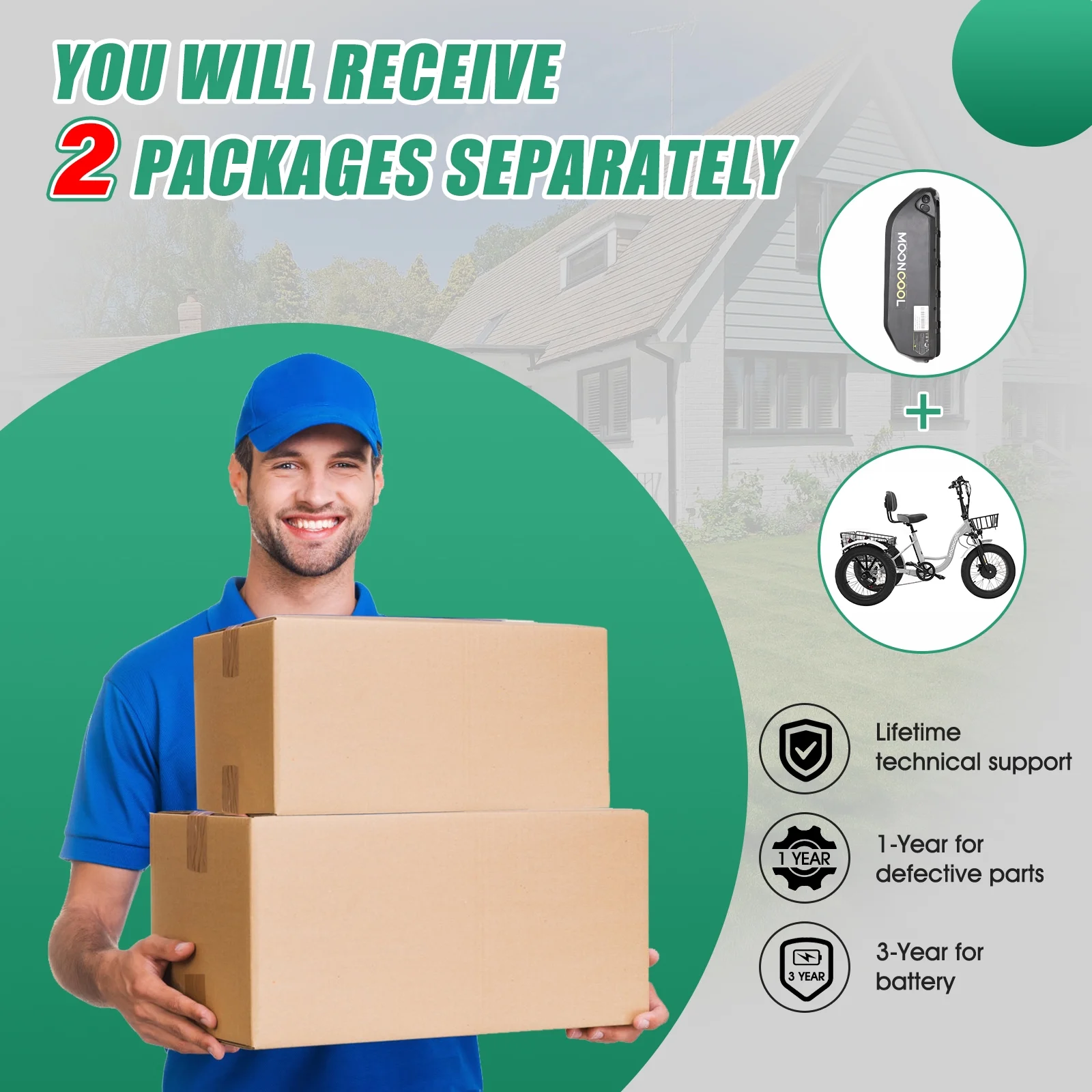 ABORON Electric Bike for Adults, 500W Ebike with 48V 14.5Ah Removable Lithium Battery, 20