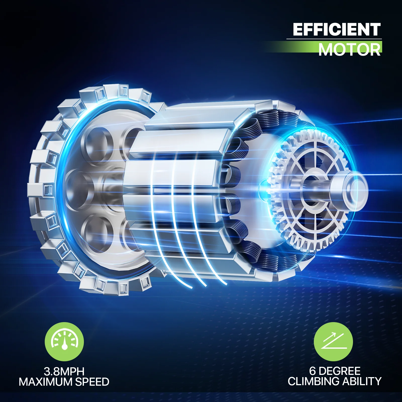 Magshion Electric Wheelchair for Adults Intelligent Power Wheelchairs Foldable w/Manual Brake, 12 Miles Long Travel Range, Red