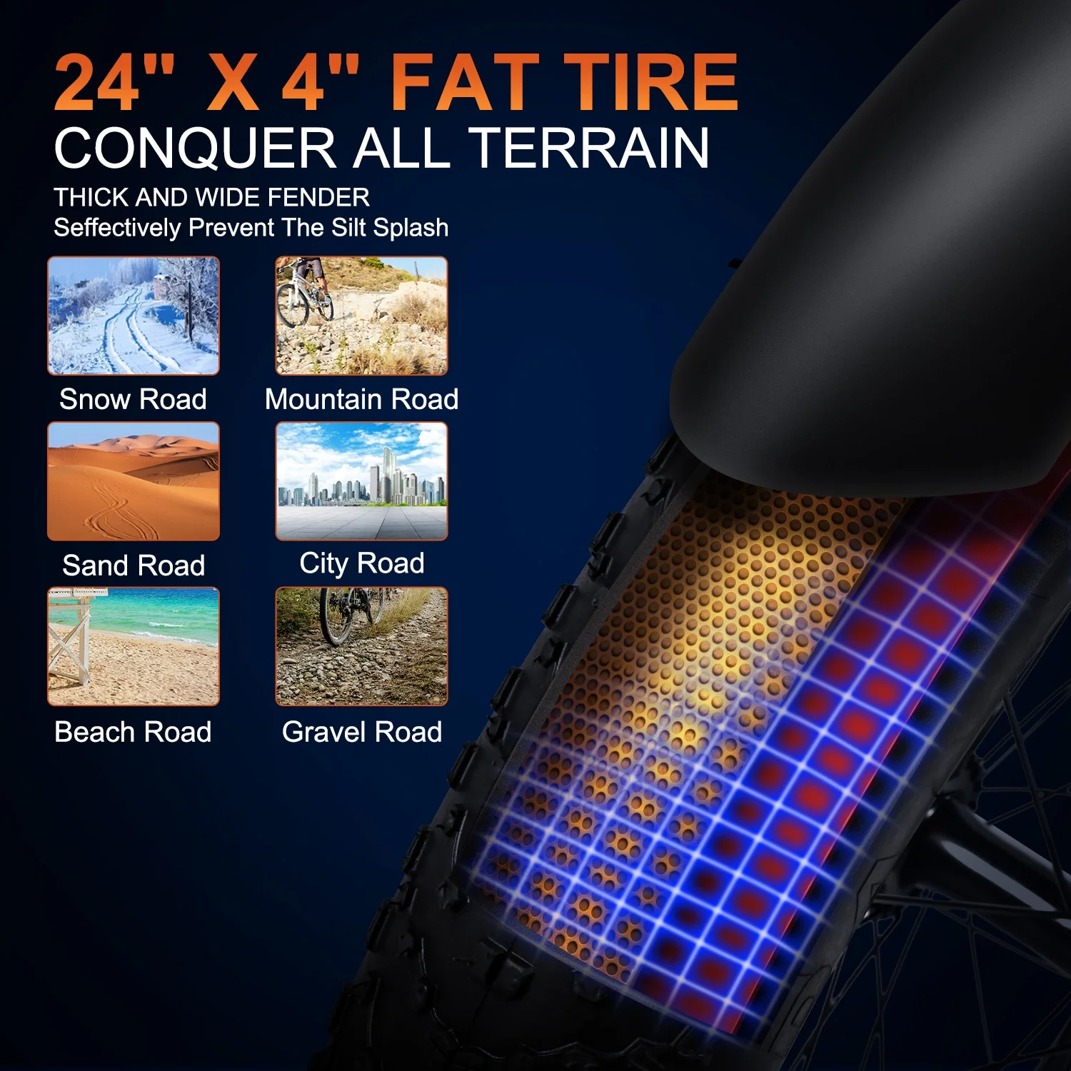 Addmotor 24 In. Electric Bicycle, 750W Step-Thru Fat Tire Electric Bike, Pedal Assist Cruiser City Ebike for Adults, Shimano 7 Speed, 28MPH, M-430 Rose Gold