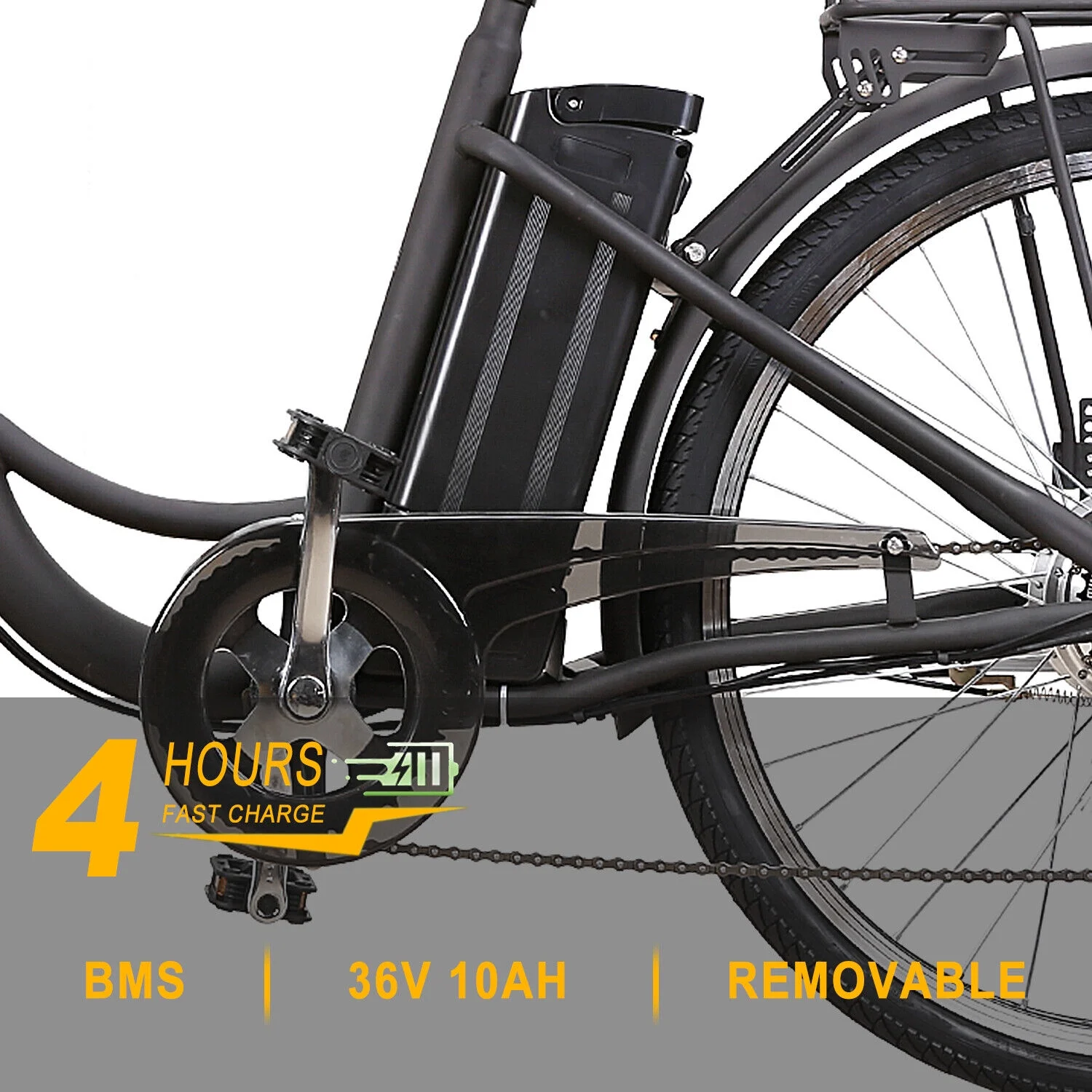 KTOEBYCO Electric Bike 350W for Adults 26