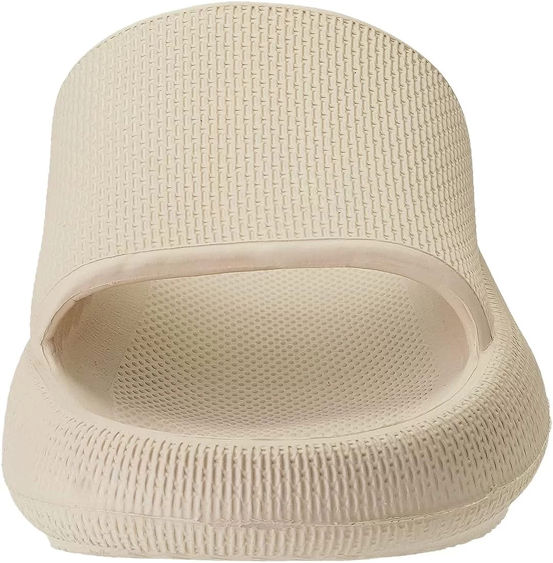 Joomra Pillow Slippers for Women and Men Non Slip Quick Drying Shower Slides Bathroom Sandals | Ultra Cushion | Thick Sole